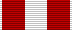 Планка с орденской лентой ордена Красного Знамени